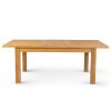 Lichfield 160cm-200cm-240cm Double Extending Oak Dining Table - 20% Off Discount Code FLASH - 6 Lichfield 160cm-200cm-240cm Double Extending Oak Dining Table - 20% Off Discount Code FLASH - 6