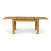 Lichfield 130cm-210cm Double Extending Oak Dining Table (85cm Wide) - 20% Off Discount Code FLASH - 12 Lichfield 130cm-210cm Double Extending Oak Dining Table (85cm Wide) - 20% Off Discount Code FLASH - 12