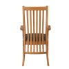 Lichfield Brown Leather Carver Oak Dining Chair - £20 OFF SUMMER SALE - 6 Lichfield Brown Leather Carver Oak Dining Chair - £20 OFF SUMMER SALE - 6