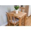 Minsk 80cm x 60cm Small Solid Oak 2 Seater Dining Table - £20 OFF AUTUMN SALE - 13 Minsk 80cm x 60cm Small Solid Oak 2 Seater Dining Table - £20 OFF AUTUMN SALE - 13