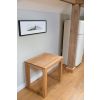 Minsk 80cm x 60cm Small Solid Oak 2 Seater Dining Table - £20 OFF AUTUMN SALE - 8 Minsk 80cm x 60cm Small Solid Oak 2 Seater Dining Table - £20 OFF AUTUMN SALE - 8