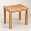 Minsk 80cm x 60cm Small Solid Oak 2 Seater Dining Table - £20 OFF AUTUMN SALE - 3 Minsk 80cm x 60cm Small Solid Oak 2 Seater Dining Table - £20 OFF AUTUMN SALE - 3