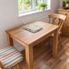 Minsk 80cm x 60cm Small Solid Oak 2 Seater Dining Table - £20 OFF AUTUMN SALE - 2 Minsk 80cm x 60cm Small Solid Oak 2 Seater Dining Table - £20 OFF AUTUMN SALE - 2