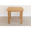 Minsk 80cm Small Square Solid Oak Dining Table - £30 OFF SUMMER SALE - 15