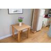 Minsk 80cm Small Square Solid Oak Dining Table - £30 OFF SUMMER SALE - 2