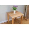 Minsk 80cm Small Square Solid Oak Dining Table - £30 OFF SUMMER SALE - 4