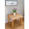 Minsk 80cm Small Square Solid Oak Dining Table - £30 OFF SUMMER SALE - 5