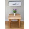 Minsk 80cm Small Square Solid Oak Dining Table - £30 OFF SUMMER SALE - 3