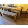 Cambridge 180cm Oak Table & 2 x 150cm Cambridge Benches - 2 Cambridge 180cm Oak Table & 2 x 150cm Cambridge Benches - 2