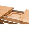 Provence 1.6m to 2.0m Extending  Cross Leg Oak Dining Table - 20% Off Discount Code FLASH - 5