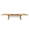 Provence 3.4m Large Double Extending X Leg Oak Dining Table - £200 OFF SUMMER SALE - 15