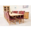 Provence 3.4m Large Double Extending X Leg Oak Dining Table - £200 OFF SUMMER SALE - 26