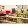 Provence 3.4m Large Double Extending X Leg Oak Dining Table - £200 OFF SUMMER SALE - 29