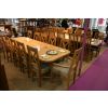 Provence 2.8m Large Double Extending Cross Leg Dining Table - 20% Off Discount Code FLASH - 11