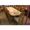 Provence 2.8m Large Double Extending Cross Leg Dining Table - 20% Off Discount Code FLASH - 10