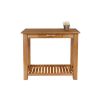 Tutbury Oak Breakfast Console Table - SUMMER SALE - 5