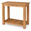 Tutbury Oak Kitchen Breakfast Console Table with Drawer - AUTUMN SALE - 3 Tutbury Oak Kitchen Breakfast Console Table with Drawer - AUTUMN SALE - 3