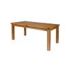 Country Oak 1.8m to 2.3m Butterfly Extending Oak Dining Table - 20% Off Discount Code FLASH - 10