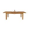 Country Oak 1.8m to 2.3m Butterfly Extending Oak Dining Table - 20% Off Discount Code FLASH - 11