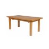 Country Oak 2.8m Large Double Extending Oak Dining Table - 20% Off Discount Code FLASH - 6