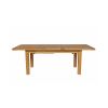 Country Oak 2.8m Large Double Extending Oak Dining Table - 20% Off Discount Code FLASH - 8