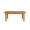 Country Oak 2.8m Large Double Extending Oak Dining Table - 20% Off Discount Code FLASH - 9