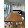 Country Oak 2.8m Large Double Extending Oak Dining Table - 20% Off Discount Code FLASH - 3