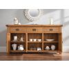 Country Oak 160cm Large Oak Sideboard - AUTUMN SALE - 8 Country Oak 160cm Large Oak Sideboard - AUTUMN SALE - 8