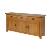 Country Oak 160cm Large Fully Assembled Oak Sideboard - SUMMER SALE - 12