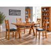 Country Oak 130cm-180cm Cross Leg Butterfly Extending Dining Table - £50 OFF AUTUMN SALE - 9 Country Oak 130cm-180cm Cross Leg Butterfly Extending Dining Table - £50 OFF AUTUMN SALE - 9
