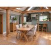 Country Oak 130cm-180cm Cross Leg Butterfly Extending Dining Table - £50 OFF AUTUMN SALE - 4 Country Oak 130cm-180cm Cross Leg Butterfly Extending Dining Table - £50 OFF AUTUMN SALE - 4
