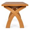 Country Oak 130cm-180cm Cross Leg Butterfly Extending Dining Table - £50 OFF AUTUMN SALE - 23 Country Oak 130cm-180cm Cross Leg Butterfly Extending Dining Table - £50 OFF AUTUMN SALE - 23