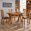 Country Oak 130cm-180cm Cross Leg Butterfly Extending Dining Table - £50 OFF AUTUMN SALE - 21 Country Oak 130cm-180cm Cross Leg Butterfly Extending Dining Table - £50 OFF AUTUMN SALE - 21