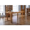 Country Oak 1.8m Extending Oak Dining Table - 20% Off Discount Code FLASH - 2