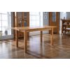 Country Oak 1.8m Extending Oak Dining Table - 20% Off Discount Code FLASH - 4