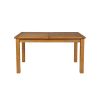 Country Oak 1.8m Extending Oak Dining Table - 20% Off Discount Code FLASH - 7