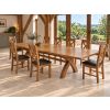 Country Oak 240cm-340cm Cross Leg Extending Dining Table - £200 OFF AUTUMN SALE - 2 Country Oak 240cm-340cm Cross Leg Extending Dining Table - £200 OFF AUTUMN SALE - 2