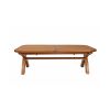 Country Oak 3.4m Large Double Extending Dining Table X Leg Oval Corners - 20% Off Discount Code FLASH - 13 Country Oak 3.4m Large Double Extending Dining Table X Leg Oval Corners - 20% Off Discount Code FLASH - 13