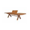 Country Oak 3.4m Large Double Extending Dining Table X Leg Oval Corners - 20% Off Discount Code FLASH - 6 Country Oak 3.4m Large Double Extending Dining Table X Leg Oval Corners - 20% Off Discount Code FLASH - 6