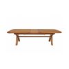 Country Oak 3.4m Large Double Extending Dining Table X Leg Oval Corners - 20% Off Discount Code FLASH - 9 Country Oak 3.4m Large Double Extending Dining Table X Leg Oval Corners - 20% Off Discount Code FLASH - 9