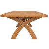 Country Oak 240cm-340cm Cross Leg Extending Dining Table with Rounded Corners - £200 OFF AUTUMN SALE - 13 Country Oak 240cm-340cm Cross Leg Extending Dining Table with Rounded Corners - £200 OFF AUTUMN SALE - 13