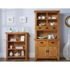 Country Oak Small 100cm Hutch for combining with Sideboard - SUMMER MEGA DEAL - 4