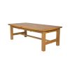 Chateaux 3.4m Large Solid Oak Extending Dining Table - 20% Off Discount Code FLASH - 6