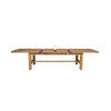 Chateaux 3.4m Large Solid Oak Extending Dining Table - 20% Off Discount Code FLASH - 8