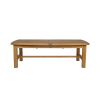 Chateaux 3.4m Large Solid Oak Extending Dining Table - 20% Off Discount Code FLASH - 10