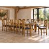 Chunky Chateaux Large Extending Solid Oak Dining Table - £200 OFF AUTUMN SALE - 20 Chunky Chateaux Large Extending Solid Oak Dining Table - £200 OFF AUTUMN SALE - 20