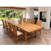 Chunky Chateaux Large Extending Solid Oak Dining Table - £200 OFF AUTUMN SALE - 3 Chunky Chateaux Large Extending Solid Oak Dining Table - £200 OFF AUTUMN SALE - 3