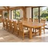 Chunky Chateaux Large Extending Solid Oak Dining Table - £200 OFF AUTUMN SALE - 2 Chunky Chateaux Large Extending Solid Oak Dining Table - £200 OFF AUTUMN SALE - 2