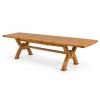 Monastery 200cm-300cm Cross Leg Solid Oak Extending Dining Table - £200 OFF AUTUMN SALE - 3 Monastery 200cm-300cm Cross Leg Solid Oak Extending Dining Table - £200 OFF AUTUMN SALE - 3