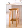 Bali Solid Oak Kitchen Stool - SPRING SALE - 5